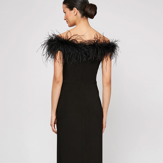 Gianna Off-the-Shoulder Jersey Gown-gallery-42532866621696