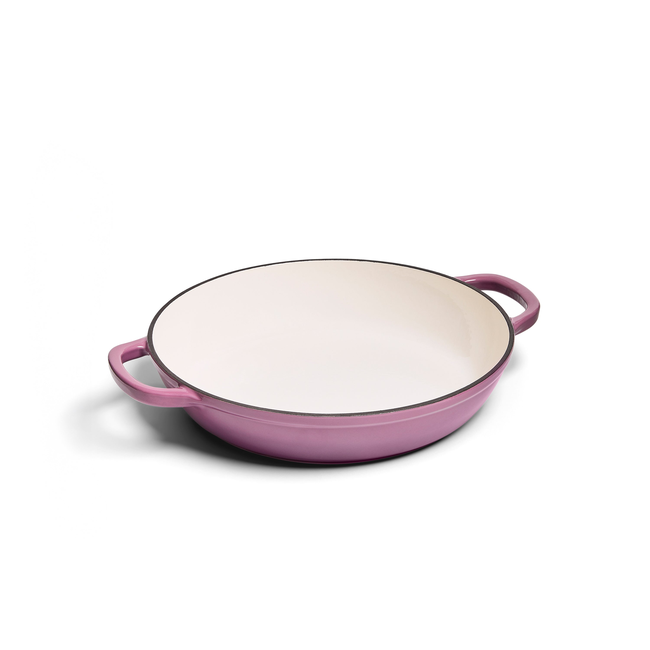 Chef Joe Sasto's Exclusive Enameled Cast Iron Round Braiser | 3.6QT/3.4L-gallery-54347960582516