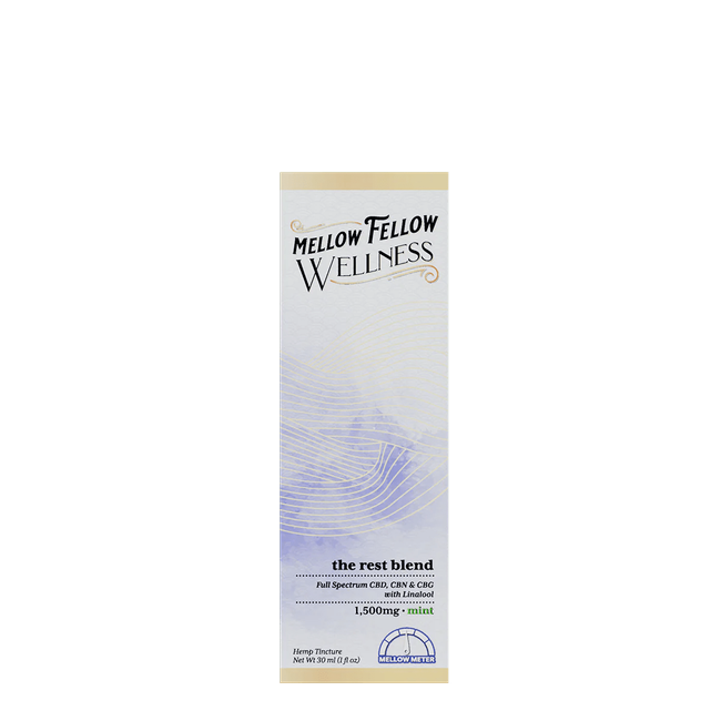 The Rest Blend CBD Tincture - 1500mg - Mint-gallery-37327691677902