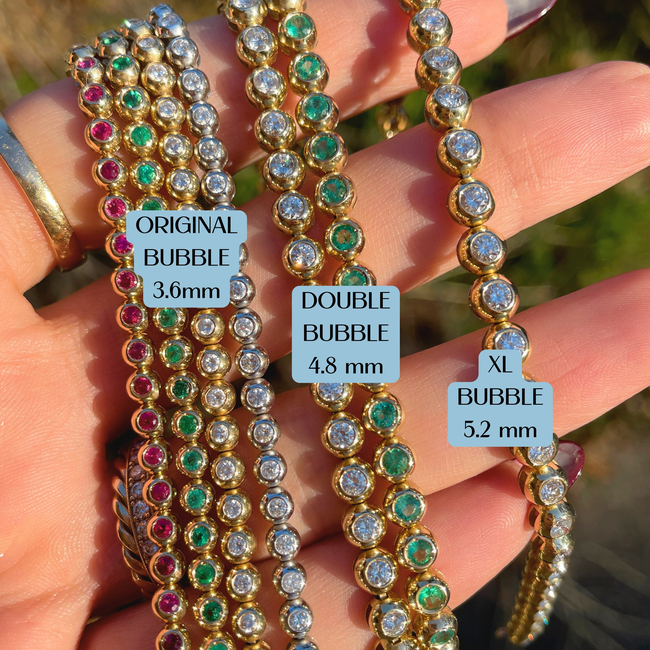 3GOG Original Bubble Bracelet - Diamonds - PREORDER DOWNPAYMENT-gallery-50671116452155