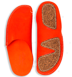 Orange CP Slippers Luxe