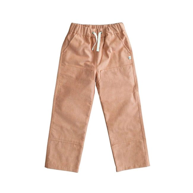 Jules Pants - Orange Chambray-gallery-44649465545003