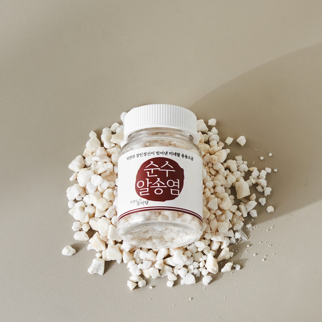 [Wooidang] Pure Refined Salt Rocks with Pinewood-gallery-58447394734370