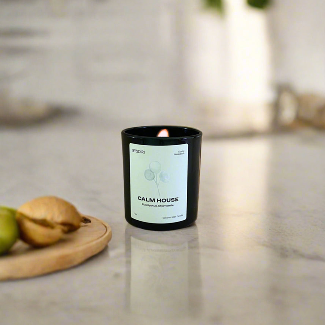 Calm House—Scented Coconut wax Candle, 7oz-gallery-52645120704786