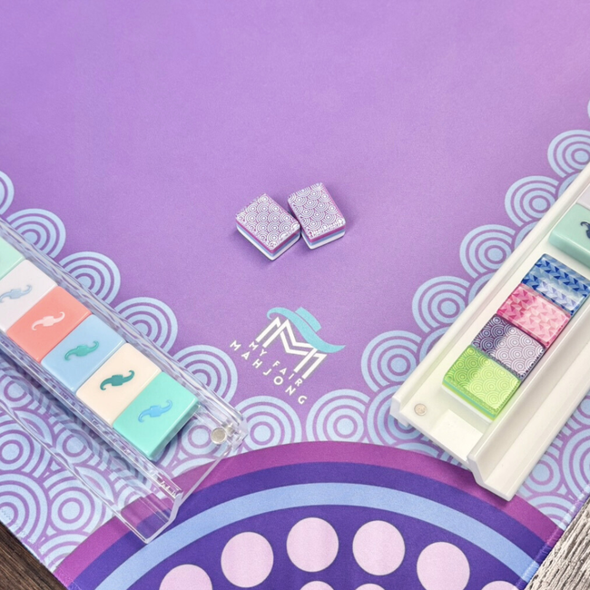 MAHJONG MAT | Confetti | 33" x 33"-gallery-50596992844087