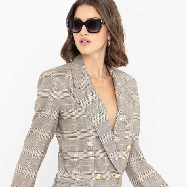 Maverick Plaid Blazer-gallery-44657797398778