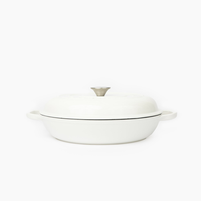 Enameled Cast Iron Round Braiser | 3.6QT/3.4L-gallery-53351575126388