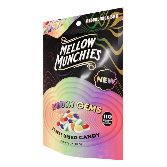 Rainbow Gems Freeze Dried Candy - Snack Size-gallery-37327615754446