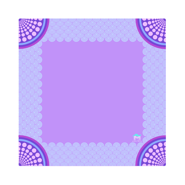 MAHJONG MAT | Confetti | 33" x 33"-gallery-50596675125559