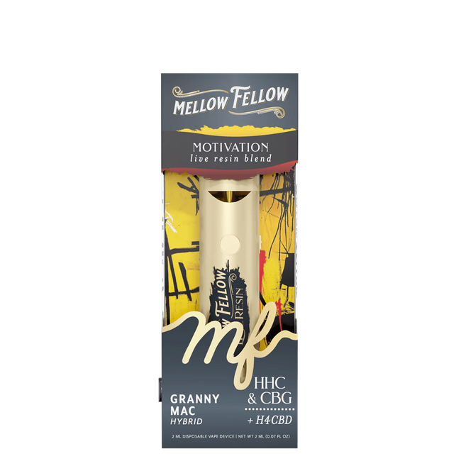 Motivation Blend 2ml Live Resin Disposable Vape - Granny Mac (Hybrid)-gallery-37327725363406