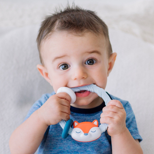 Ritzy Rattle® with Teething Rings-gallery-13747796803699