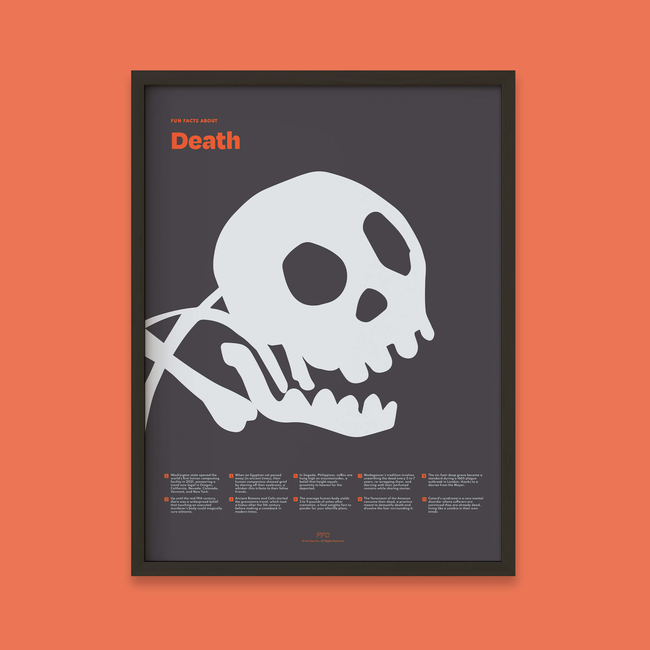 Fun Facts About Death Print-gallery-39662221459702