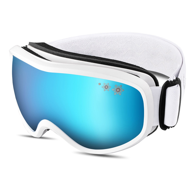 The Flurry Snow Goggle - White-gallery-40193988460837