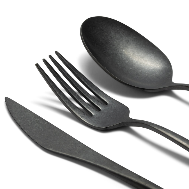 Vintage Stainless Steel Flatware Set (20-Piece Set, 4 Place Settings)-gallery-53882551861620