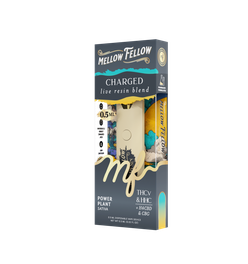 Charged Blend 0.5ml Live Resin Disposable Vape - Power Plant (Sativa)