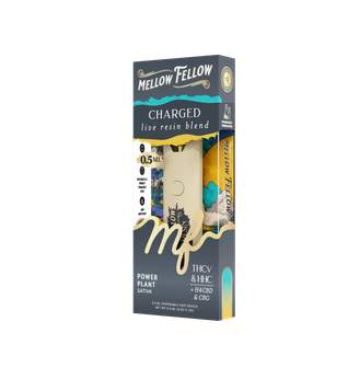 Charged Blend 0.5ml Live Resin Disposable Vape - Power Plant (Sativa)