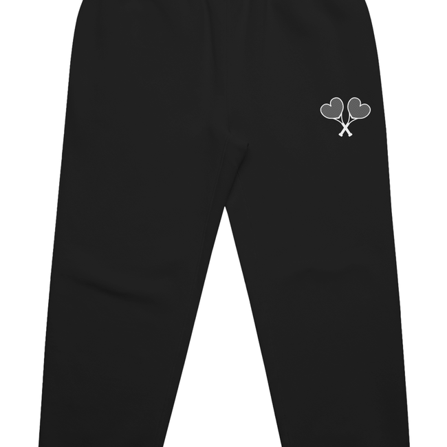 Love All Tennis Zoe Sweatpants Black-gallery-35909145329745