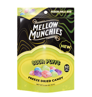 Sour Puffs Freeze Dried Candy - Snack Size