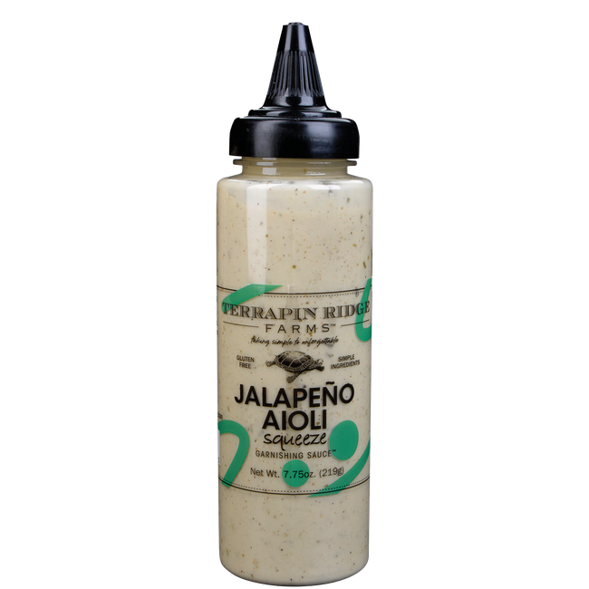 Jalapeno Aioli Squeeze Garnishing Sauce-gallery-64044443533678