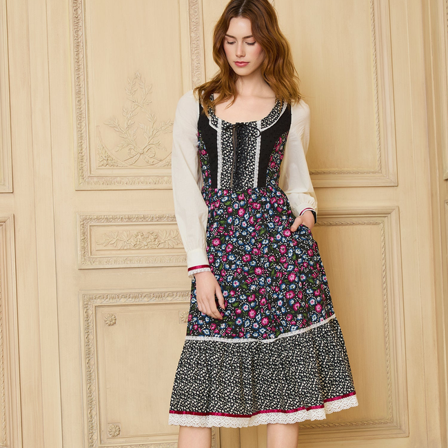 GUNNE SAX for ModCloth Madilyn Midi Dress-gallery-39186150162603