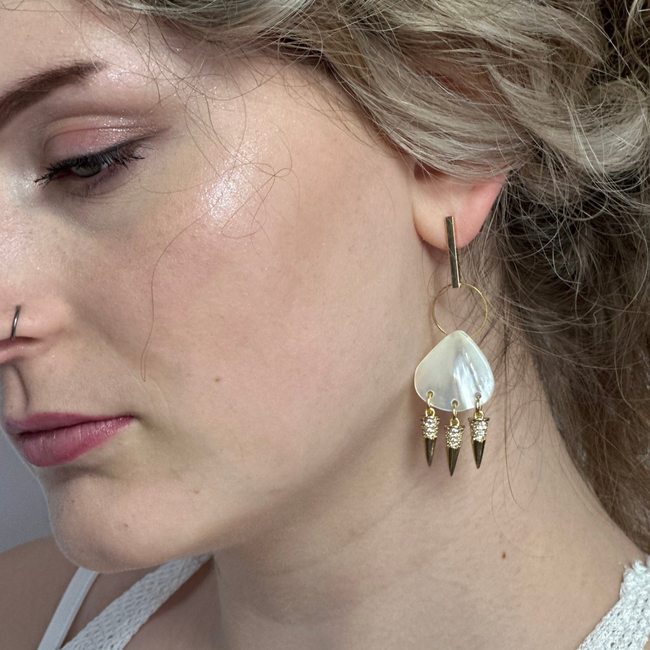 Shell Spike Dangle-gallery-45249372225688