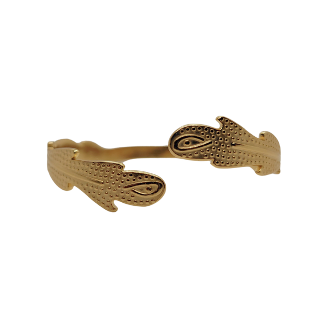 Elaina Gold Cuff-gallery-42474123755770