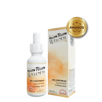 The Relief Blend CBD Tincture - 10,000mg - Berry