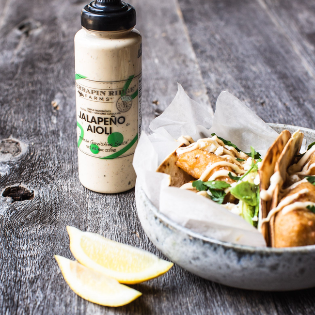 Jalapeno Aioli Squeeze Garnishing Sauce-gallery-30478653161537