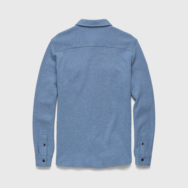 Rex Soft Knit Shirt - Blue Heather-gallery-44067649552642