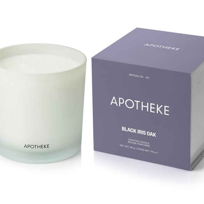 Black Iris Oak 3-Wick Candle-gallery-60276261618030