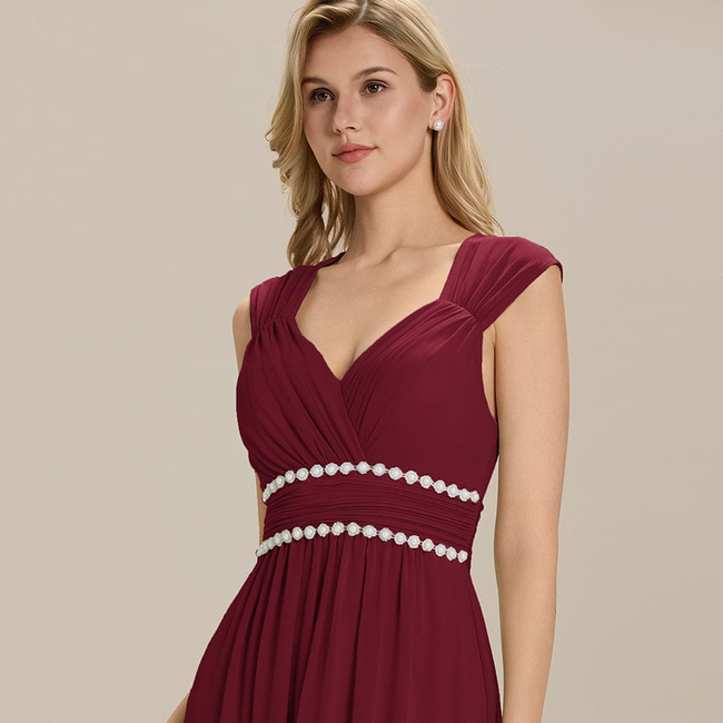 ever ZELINA|Backless Chiffon Sleeveless Bridesmaid Dress-gallery-33633355464778
