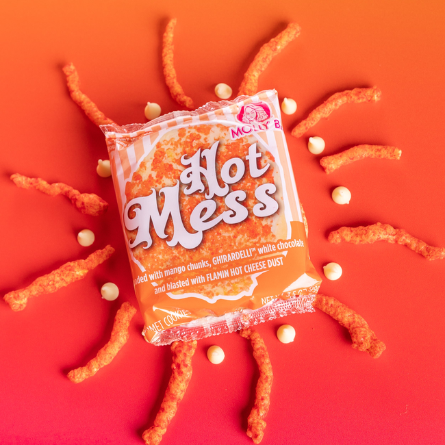The Hot Mess Cookie - Mango Chunks, White Chocolate Chips, and Hot Cheese Dust-gallery-42544050766119
