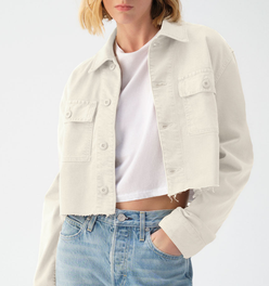 Carly Jacket <br> Bone