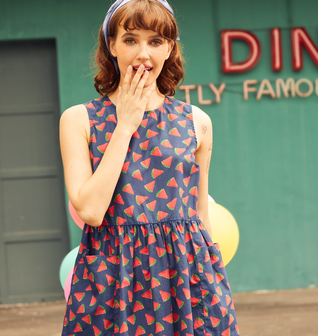 Gathering Wild Flowers Dress