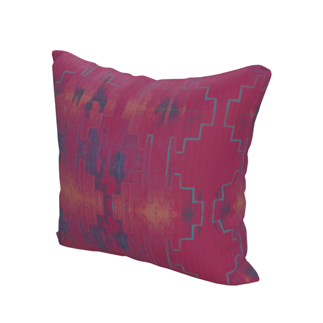 Andean Summer: Sunset – Luxury Outdoor Pillow by SmithHönig-gallery-33097220194417