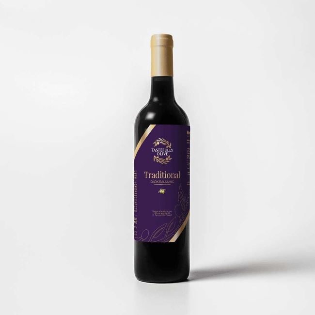 The name of the product on the page is "Traditional Dark Balsamic Vinegar".-gallery-0