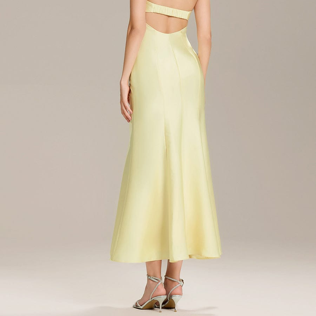 Knit Sleeveless Mermaid Wedding Guest Dress-gallery-33683939164234