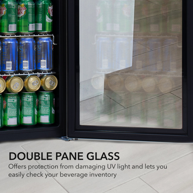 Whynter BR‑130SB 127‑Can Stainless Beverage Fridge-gallery-47378316001528