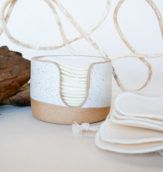 REUSABLE FACIAL CLOTH SET