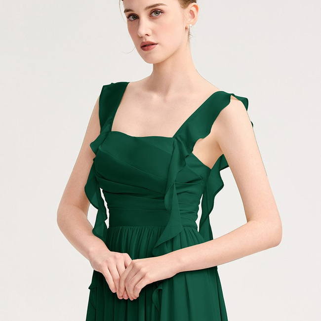 ever LUNARA|Flowing Ribbon Chiffon Bridesmaid dress-gallery-33528522440778