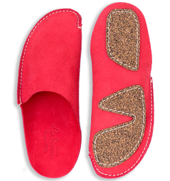 Red CP Slippers Luxe