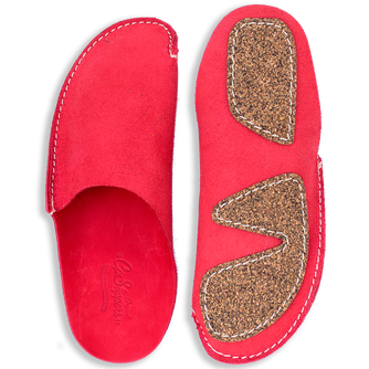 Red CP Slippers Luxe