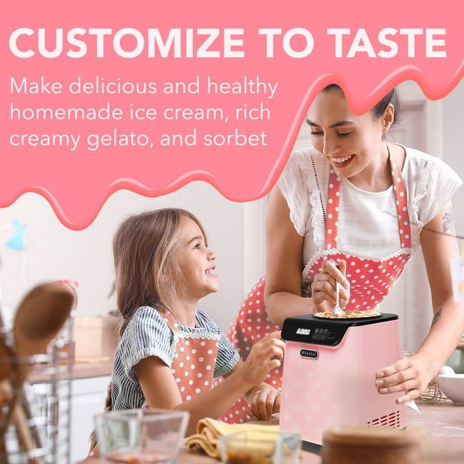 Whynter ICM‑128BPS Upright Automatic Ice Cream Maker 1.28  Qt  Pink Edition-gallery-47953908039928