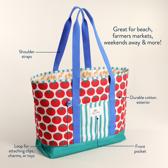 Itzy Explorer™ Canvas Mom Tote-gallery-39726033502379