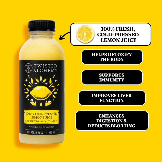 16oz 100% EUREKA LEMON JUICE COLD PRESSED-gallery-60314158793071