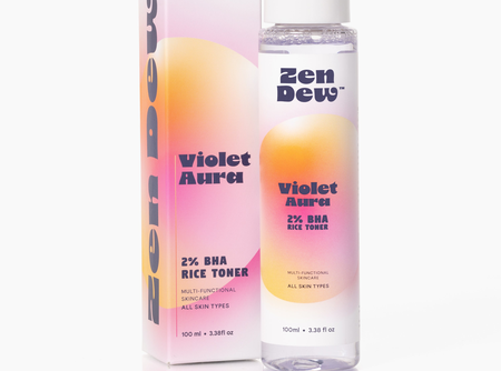 Violet Aura 2% BHA Rice Toner