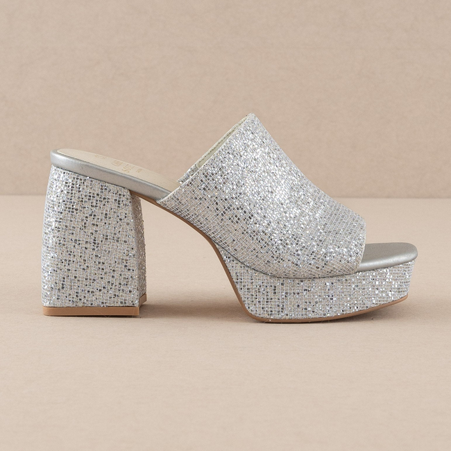 The Crystal Silver | Sparkling platform slide-gallery-37248168689841