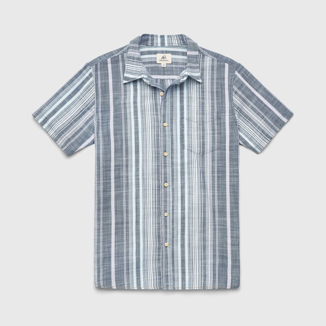 Joey Stripe Shirt - Navy Combo-gallery-42414942355714