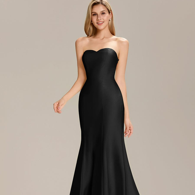 Knit Sleeveless Mermaid Wedding Guest Dress-gallery-33725801037898