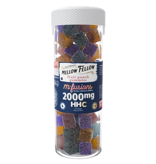 HHC M-Fusions Fruit Punch Gummies - 40 Ct. 2000mg